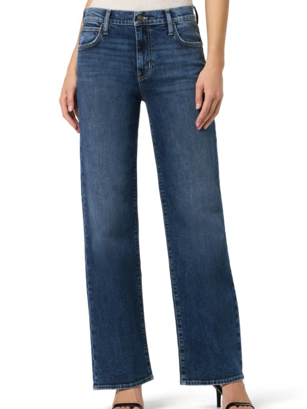 NWT HUDSON Rosalie High waist Wide Leg Jeans 32" inseam size 31
